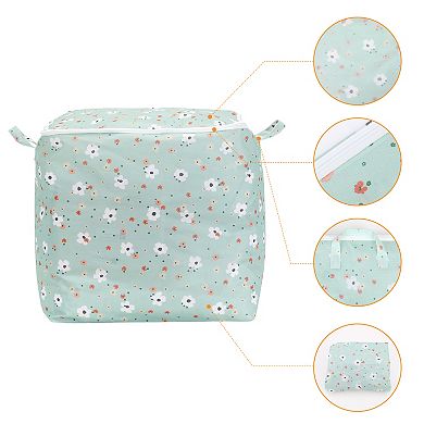 1 Pack Clothes Storage, Storage Bags, Moving Bags, Closet Organizers and Storage with Handles