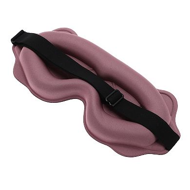 Soft Wave Shape 3D Eye Mask 3D Eye Shade Cover for Rest for Travel 1 Pc