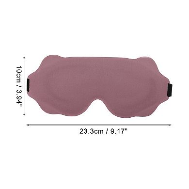Soft Wave Shape 3D Eye Mask 3D Eye Shade Cover for Rest for Travel 1 Pc