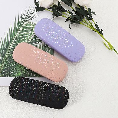 Colorful Stars Eyeglasses Case Eyeglasses Storage 6.38"x2.44"x1.46"