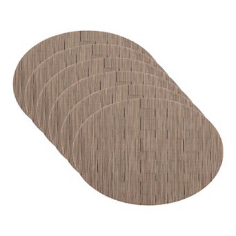 Placemats Set of 6 Oval Placemats for Kitchen Dining Table Decor Table Placemats