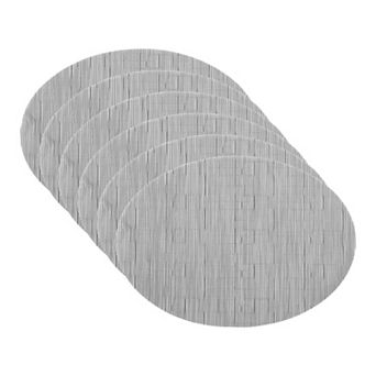 Placemats Set of 6 Oval Placemats for Kitchen Dining Table Decor Table Placemats