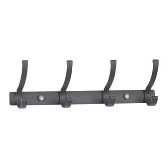 1 Pack Coat Rack Wall Mount, Coat Hook, Hat Rack, Wall Hooks for Hanging with 5 Hooks for Entryway