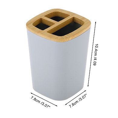 1 Pcs Women Reusable Toothbrush Holder for Bathroom