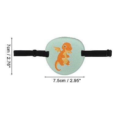 Soft Charizard 3D Sleep Mask Blue Orange 3D Eye Shade Cover for Rest for TraveL