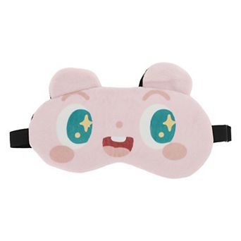 Soft Cartoon Acting Cute Sleep Mask Pink Eye Shade Cover for Travel for Rest