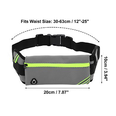 1 Pc Reflective without Kettle Bag Running Waist Pack for Hiking Gym