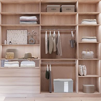 1 Pack Clothes Storage, Foldable Storage Bags with Handles for Organizing Bedroom, Clothing