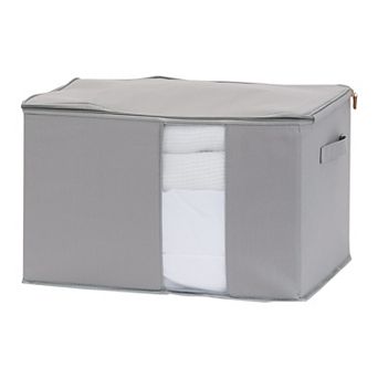 1 Pack Clothes Storage, Foldable Storage Bags with Handles for Organizing Bedroom, Clothing