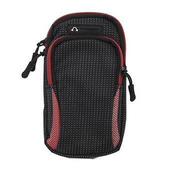 1 pc Classic Phone Holder Arm Bands with Zipper for Hiking Gym