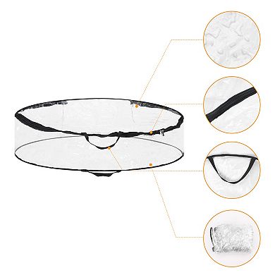 1 Pack Clothes Storage, Moving Bags for Organizing Christmas Decorations, Closet Organizers