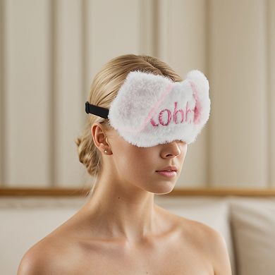 Soft Cartoon Ears Sleep Mask Eye Shade Cover for Light Meditation 1 Pc