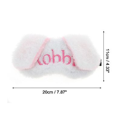 Soft Cartoon Ears Sleep Mask Eye Shade Cover for Light Meditation 1 Pc
