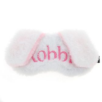 Soft Cartoon Ears Sleep Mask Eye Shade Cover for Light Meditation 1 pc