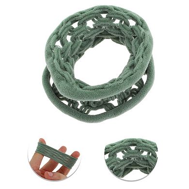 Hollow Style Hair Rope Hair Scrunchies for Women for Girls Assorted Color 6pcs