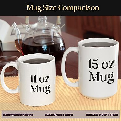 Christmas Calories Don't Count Funny Christmas Mugs, Cute Christmas Coffee Mugs 11oz