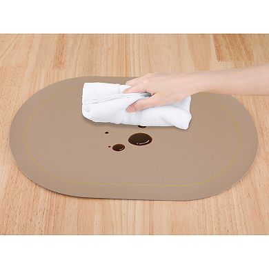 Set of 6 Faux Leather Placemats for Kitchen Dining Table Decor, Table Placemats Place Mats