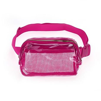 1 pc Clear Style Running Waist Pack for Hiking Gym Clear