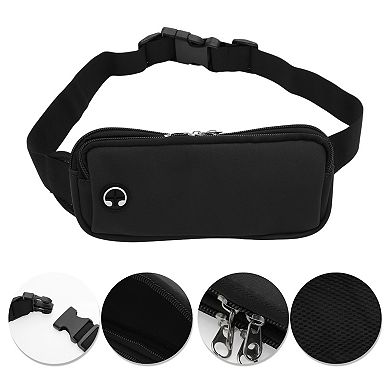 1 Pc Durable Zipper Running Waist Pack for Hiking Gym