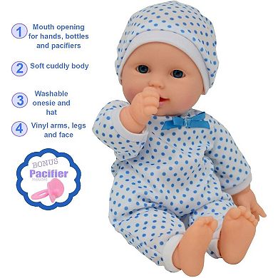 The New York Doll Collection 11 Inch Soft Body Baby Doll
