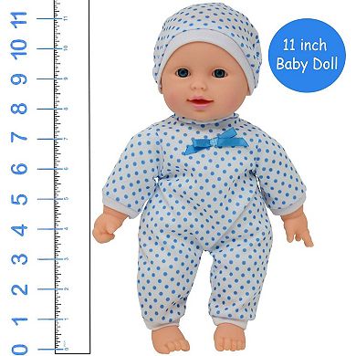 The New York Doll Collection 11 Inch Soft Body Baby Doll