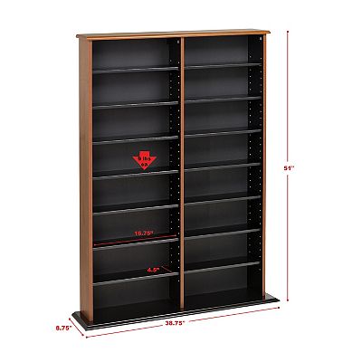 Prepac double width wall storage discount