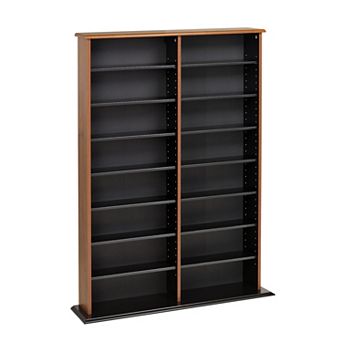 Prepac Double Width Multimedia Wall Storage