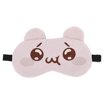 Soft Cartoon Cute Sleep Mask Pink Eye Shade Cover for Travel for Rest 1 pc