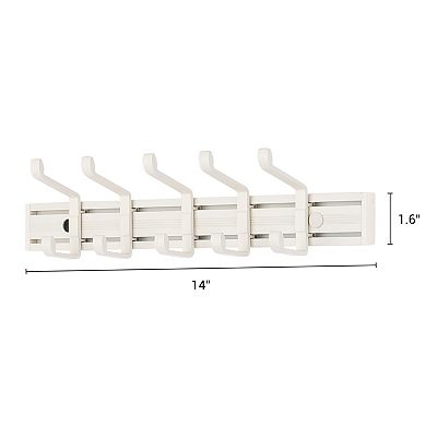 Pack Coat Rack Wall Mount, Solid Coat Hook, Hat Rack, Wall Hooks