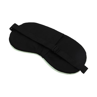 Soft Cartoon Arrow Sleep Mask Green Eye Shade Cover for Travel for Rest 1 Pc