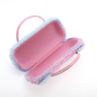 Smiling Bears Eyeglasses Case 6.69"x3.15"x2.17" Violet 1 Pc