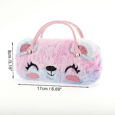 Smiling Bears Eyeglasses Case 6.69"x3.15"x2.17" Violet 1 Pc