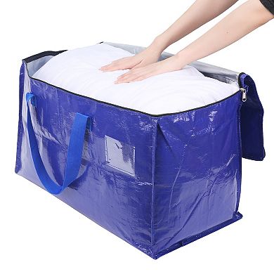 1 Pcs Clothes Storage Bags with Handles, Closet Organizers, Moving Bags for Organizing Clothing
