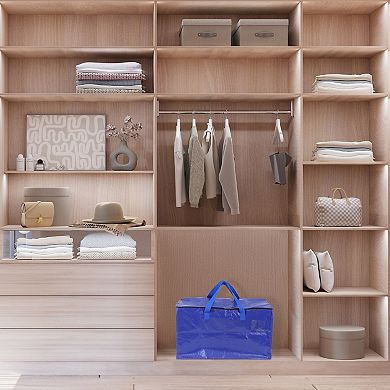 1 Pcs Clothes Storage Bags with Handles, Closet Organizers, Moving Bags for Organizing Clothing