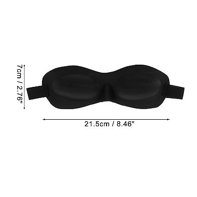 Soft Elastic Band 3D Sleep Mask 3D Eye Shade Cover for Rest for Travel