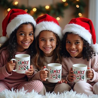 Family Christmas 2024 Christmas Mugs, Christmas Coffee Mugs 15oz
