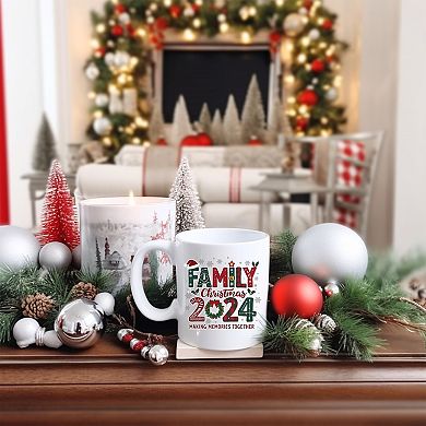 Family Christmas 2024 Christmas Mugs, Christmas Coffee Mugs 15oz