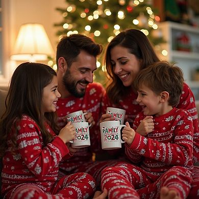 Family Christmas 2024 Christmas Mugs, Christmas Coffee Mugs 15oz