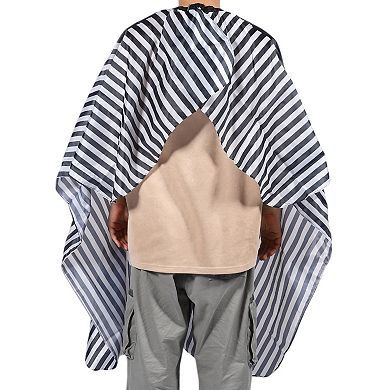 Skull Pattern Hairdressing Cape for Barber Shop 62.99"x55.12" Red Green 1 Pc