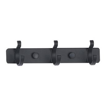 1 Pack Coat Rack Wall Mount, Metal Coat Hook, Hat Rack, Wall Hooks for Hanging with 3 Hooks