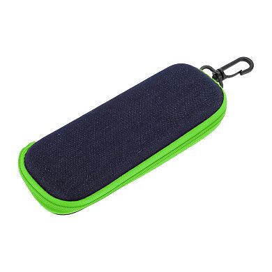 Zipper Eyeglasses Case Lightweight Eyeglasses Storage 6.38"x2.44"x1.57"