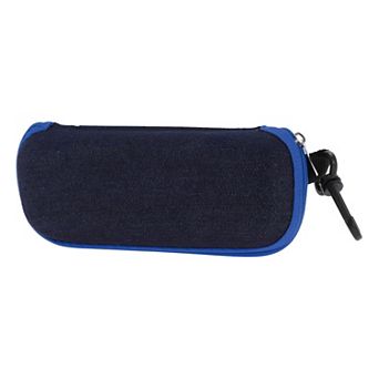 Zipper Eyeglasses Case Lightweight Eyeglasses Storage 6.38"x2.44"x1.57"