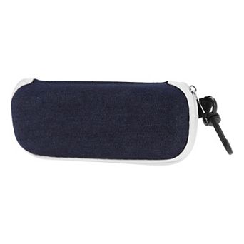 Zipper Eyeglasses Case Lightweight Eyeglasses Storage 6.38"x2.44"x1.57"
