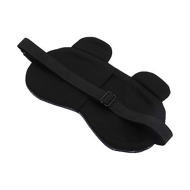 Soft Cartoon Snotlout Cat Sleep Mask Grey Blue Eye Shade Cover for Travel 1 Pc