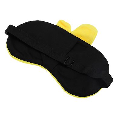 Soft Cartoon Duck Sleep Mask Yellow Eye Shade Cover for Travel for Rest 1 Pc
