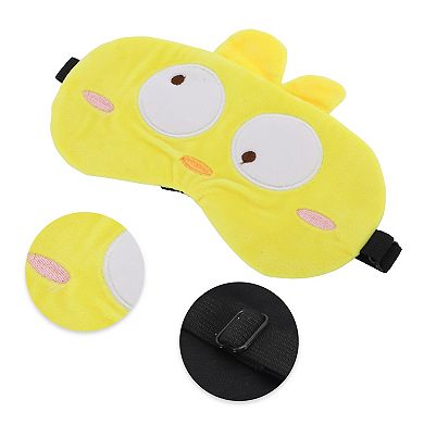 Soft Cartoon Duck Sleep Mask Yellow Eye Shade Cover for Travel for Rest 1 Pc