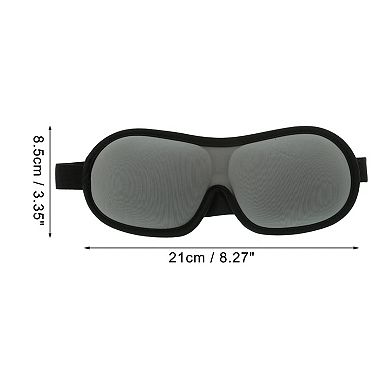 Soft Flat Style 3D Sleep Mask 3D Eye Shade Cover for Rest for Nap 1 Set