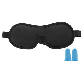 Soft Flat Style 3D Sleep Mask 3D Eye Shade Cover for Rest for Nap 1 Set
