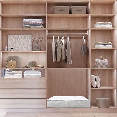 1 Pack Clothes Storage with Handles, Moving Bags for Organizing Bedroom, Closet Organizers