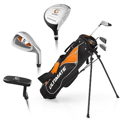 Complete Golf Club Set for Children Age 8-10-Orange